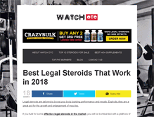 Tablet Screenshot of buylegalsteroids.net